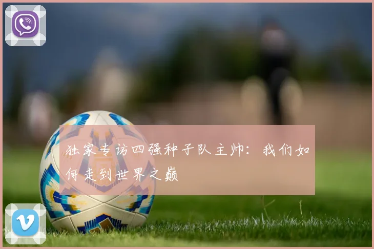 独家专访四强种子队主帅:我们如何走到世界之巅